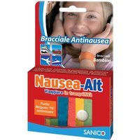 Sanico Nausea-Alt Bracciale Antinausea Bambino, 2 Pezzi