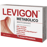 Sanitpharma Levigon metabolico - Integratore per il metabolismo e l'energia, 30 compresse