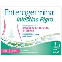 Sanofi Enterogermina - Intestino Pigro Integratore Alimentare, 10 Bustine