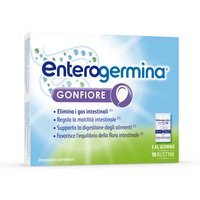 Sanofi Enterogermina Gonfiore Integratore Alimentare, 10 Bustine