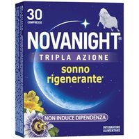 Sanofi Novanight - Tripla Azione Integratore a Rilascio Rapido, 30 Compresse