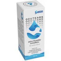 Santen Ocutears Hydro+ 0,4% Soluzione Oftalmica per Occhio Secco, 10ml