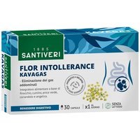 Santiveri Kavagas - Integratore in capsule probiotici Santiveri per il meteorismo, 30 capsule