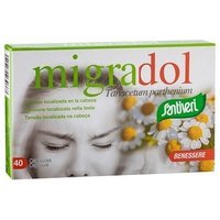 Santiveri Migradol - Integratore alimentare per la tensione alla testa, Migradol 40 capsule