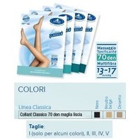 Sauber collant Desa Pharma 70 denari - Collant per il microcircolo, 1 paio taglia 2 beige