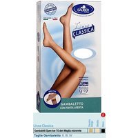 Sauber Gambaletto 70 den - Gambaletto Desa Pharma punta aperta per il microcircolo, taglia 3 beige