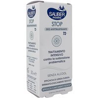 Sauber Stop Deodorante Trattamento Anti-Traspirante in Crema 72h, 30ml