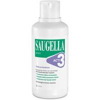 Saugella Acti3 - Detergente Intimo a pH 3.5 Tripla Protezione, 500ml