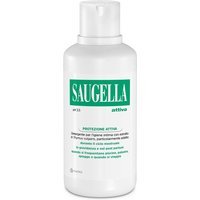Saugella Attiva Verde - Detergente Intimo a pH 3.5 con Estratto di Timo, 500ml