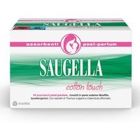 Saugella Cotton Touch - Assorbenti Post Partum, 10 Pezzi
