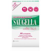 Saugella Cotton Touch - Proteggislip 100% Cotone Ipoallergenici, 40 Pezzi