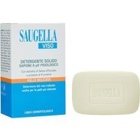 Saugella Viso - Detergente Viso Sapone Solido pH Fisiologico Pelle Delicata,100g