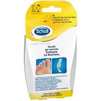 Scholl Cerotti Vesciche per Dita Piedi, 6 Pezzi