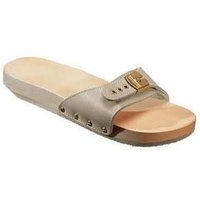 Scholl Pescura Flat Original Bycast - Zoccolo unisex per tonificare le gambe sabbia tg 41, 1 paio