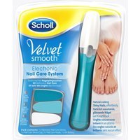 Scholl Velvet Soft Kit Elettronico Nail Care Blu, 1 pezzo