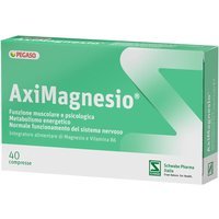 Schwabe Pharma Aximagnesio Integratore Alimentare, 40 Compresse