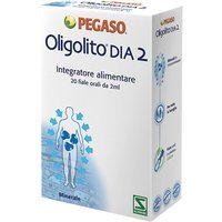 Schwabe Pharma Oligolito - DIA2 Integratore Alimentare, 20 fiale da 2ml