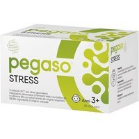 Schwabe Pharma Pegaso Stress - Integratore orosolubile con probiotici e vitamina B5, 28 stick