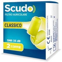Scudo Classic Tappi Auricolari, 2 Coppie