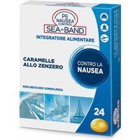 Seaband P6 Nausea Control Caramelle Allo Zenzero Integratore 24 Caramelle