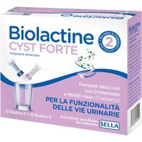 Sella Biolactine - Cyst Forte Integratore Alimentare, 10 + 10 Bustine