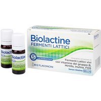 Sella Biolactine - Sella integratore fermenti lattici vivi per la flora intestinale, 10 flaconcini