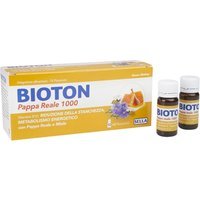 Sella Bioton Pappa Reale 1000 - Integratore Sella bioton contro la stanchezza, 14 flaconcini