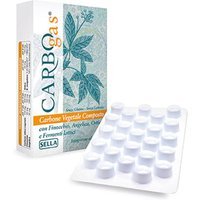 Sella Carbogas Integratore Alimentare, 50 Compresse