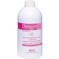 Sella Derigyn Detergente Fast Intimo pH 3.5 Flacone Ricarica, 500ml