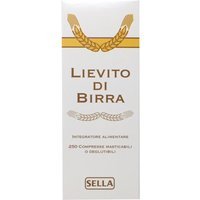 Sella Lievito Birra Integratore Alimentare, 250 Compresse Masticabili