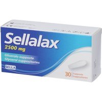 Sella Sellalax 2500mg Glicerolo, 30 supposte