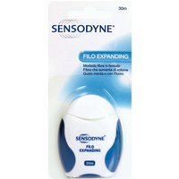 Sensodyne Filo Interdentale Expanding con Fluoro Gusto Menta 30m, 1 Pezzo