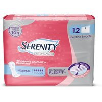 Serenity Advance - Assorbente Anatomico Traspirante Normal, 12 assorbenti