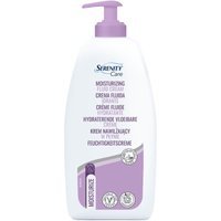 Serenity Care Crema Fluida Idratante - Crema idratante per pelle sensibile, flacone da 500 ml