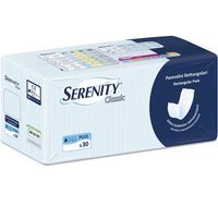 Serenity Classic - Pannolini Rettangolari Senza Barriera, 30 pannolini