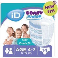 Serenity iD Comfy - Junior 4-7 Years Pants Pannolino a Mutandina per Perdite Urinarie, 14 Pezzi