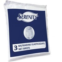 Serenity Mutandina a Rete per Incontinenza Serenity Taglia XL, 3 Pezzi