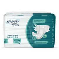 Serenity Softdry+ - Pannolone a Mutandina Super Taglia L, 30 pannoloni