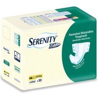 Serenity Softdry Pannoloni Mutandina Traspiranti Extra Taglia Large, 30Pannoloni