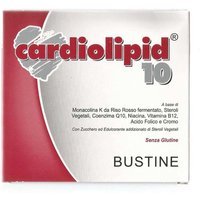 Shedir Pharma Cardiolipid 10 - Integratore alimentare per il colesterolo alto, 20 bustine da 4 g