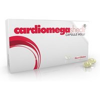 Shedir Pharma Cardiomega - Integratore omega 3 e vitamina E per il cuore, 30 capsule molli