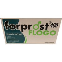 Shedir Pharma Forprost 400 Flogo - Integratore prostata Shedir Pharma per l'uomo, 15 capsule softgel