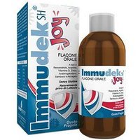 Shedir Pharma Immudek integratore - Per le difese immunitarie gusto fragola, 200 ml