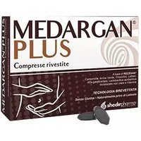 Shedir Pharma Medargan Plus - Integratore alimentare Medargan Plus per il meteorismo, 30 compresse