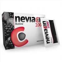 Shedir Pharma Neviacin 1000 - Integratore alimentare per le difese immunitarie, 20 bustine da 4 g
