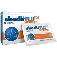 Shedir Pharma Shedirflu 600 Orange - Shedirflu 600 integratore per le difese immunitarie, 20 bustine