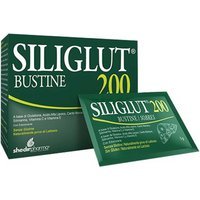Shedir Pharma Siliglut 200 - Integratore alimentare funzionalità epatica, 20 bustine