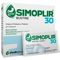 Shedir Pharma Simoplir integratore 30 - Probiotico per la flora intestinale, 12 bustine