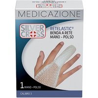 Silver Cross Retelastic Benda A Rete Mano-Polso Calibro 3 1 Pezzo