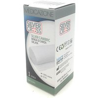 Silver Cross Silver Cambric Benda Di Garza Orlata Misura cm 7 X 5 m 1 Pezzo
